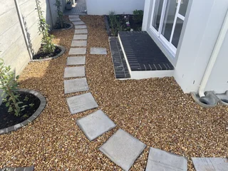 Green grass, timeless cobblestones - Perfect  match,  Call Dura Pave  on 082 723 0293 for a quote.