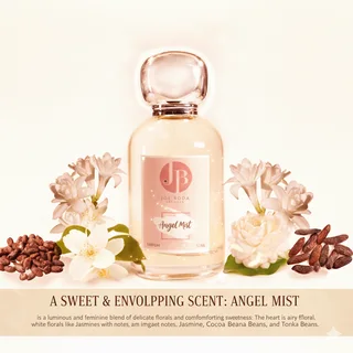 Joe Boda Angel Mist Parfum - 50ml | Sweet Floral Gourmet Fragrance For Women