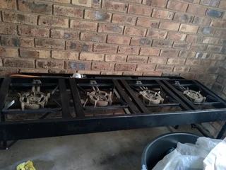 4 plate gas stove&#43;19kg cylinder