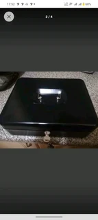 Black Cash box safe