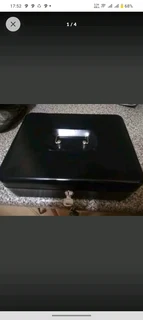 Black Cash box safe