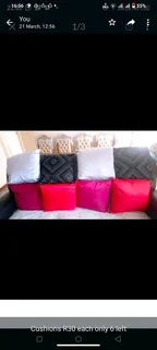 Solid Pillow Cushion R30 each