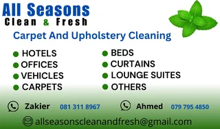 Carpet and upholstery cleaning