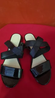 Woolworths black sandals