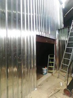 Welder with tools available