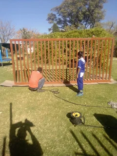 Welder with tools available