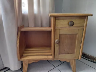Wooden Bed Cupboard