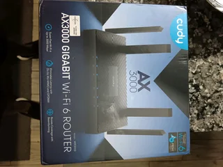 Cudy AX3000 Gigabit Dual Band Wi-Fi 6 Mesh Router