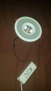 Led 20 watts round flush fitting lights 20cm diameter  EIGHT in  set