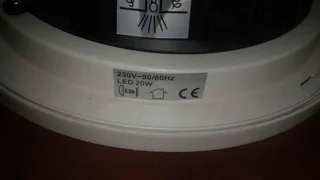 Led 20 watts round flush fitting lights 20cm diameter  EIGHT in  set