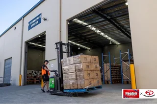 BOOST YOUR PRODUCTIVITY with a new F4 Pallet truck and EST122 Stacker