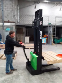 BOOST YOUR PRODUCTIVITY with a new F4 Pallet truck and EST122 Stacker