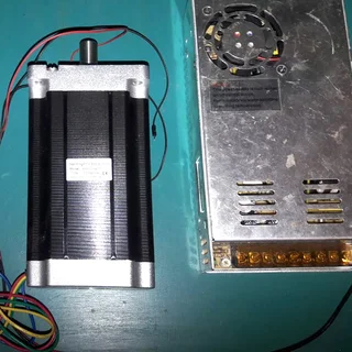 Nema 34 Stepper Motor, Driver and Power Supply