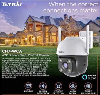 Tenda Outdoor Wi-Fi Security Camera – R750 (ONCO)