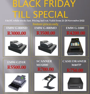 Black Friday cash register special 2022