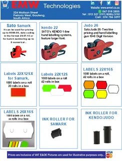 Price Gun and Labels/sticker for sale
