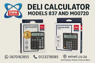 Calculator Deli 837 and M00720