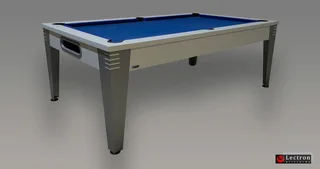 Pool table with Dining Top and Benches