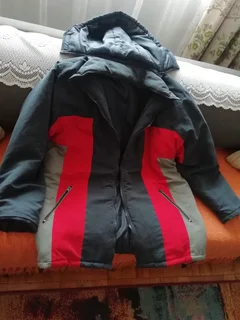 Padded winter jacket