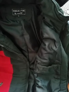 Padded winter jacket