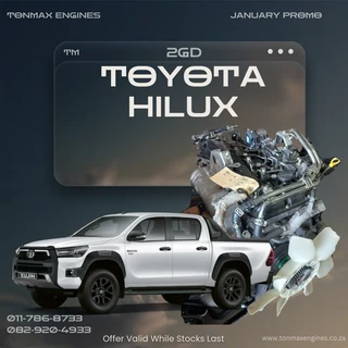 Toyota Hilux 2GD Engines for Sale