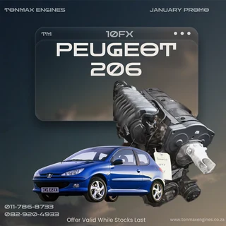 Peugeot 206 10FX Engines for Sale
