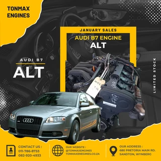 Audi B7 ALT Engines for Sale