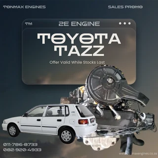 Toyota Tazz 2E Engines for Sale