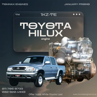 Toyota Hilux 1KZ-TE Engines for Sale