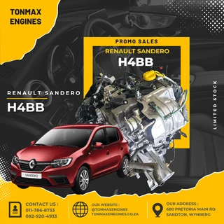 Renault Sandero H4BB Engines for Sale