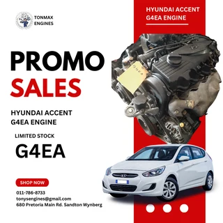 Hyundai Accent G4EA Engines for Sale