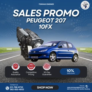 Peugeot 207 10FX Engines for Sale