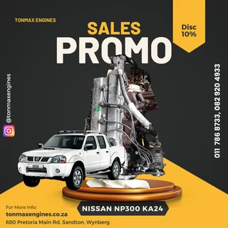 Nissan NP300 KA24 Engines for Sale