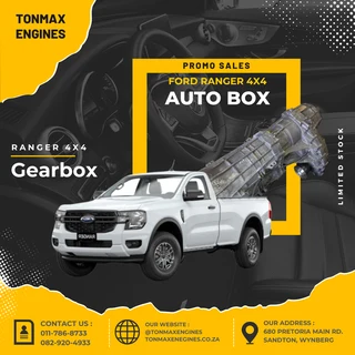 Ford Ranger 4x4 Automatic Gearbox for Sale