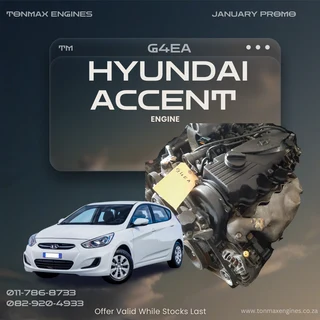 Hyundai Accent G4EA Engines for Sale