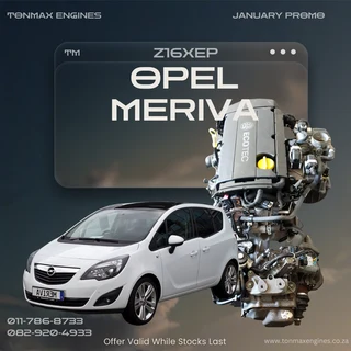 Opel Meriva Z16XEP Engines for Sale