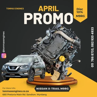 Nissan Xtrail M9RG Engine for Sale