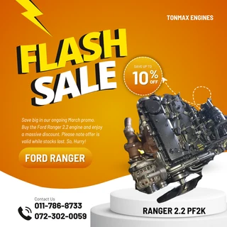 Ford Ranger 2.2 PF2K Engine for Sale