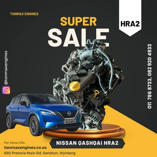Nissan Qashqai HRA2 Engine for sale
