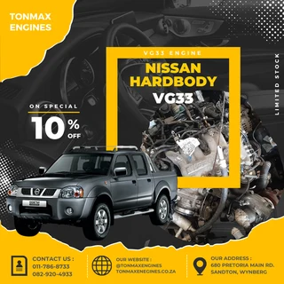 Nissan Hardbody VG33 Engine for Sale