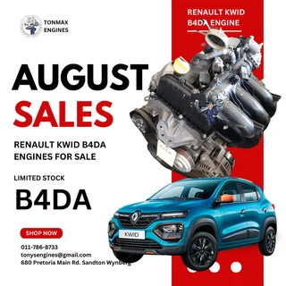 Renault Kwid B4DA Engines for Sale