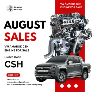 VW Amarok 2L CSH Engine for Sale