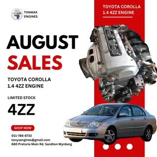 Toyota Corolla 4ZZ Engine for Sale