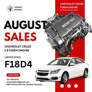 Chevrolet Cruze F18D4 Engines for Sale