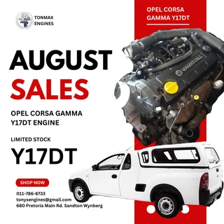 Opel Corsa Gamma 1.7 Y17DT Engines for sale