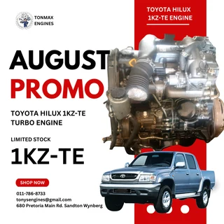 Toyota Hilux 1KZ-TE Turbo Engine