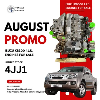 Isuzu KB300 4JJ1 Engines for sale