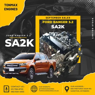 Ford Ranger 3.2 SA2K Engines for Sale