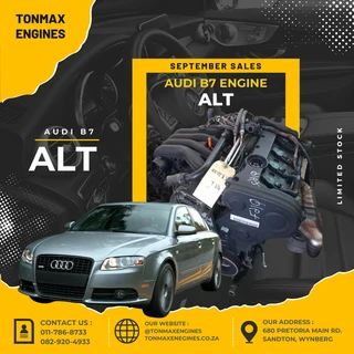 Audi B7 ALT Engines for Sale