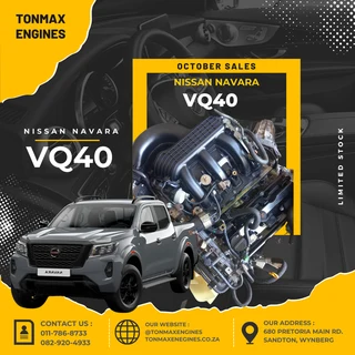 Nissan Navara VQ40 Engine for Sale